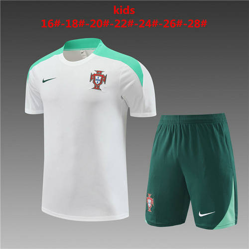 2024 Portugal Kids Training Soccer Jerseys