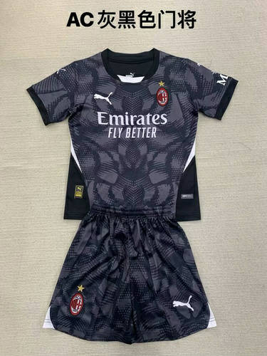 24/25 AC Milan Goalkeeper Kids Soccer Jerseys