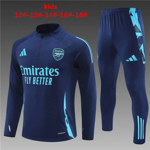 24/25 Arsenal Kids Long Sleeve Training Suit