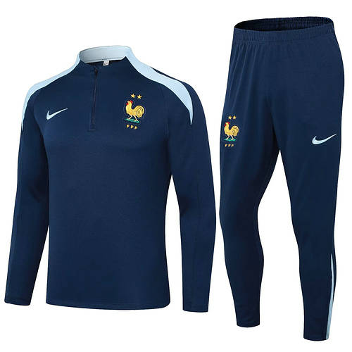 2024 France Long Sleeve Training Suit