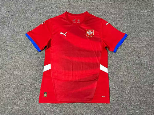 2024 Serbia Home Soccer Jerseys