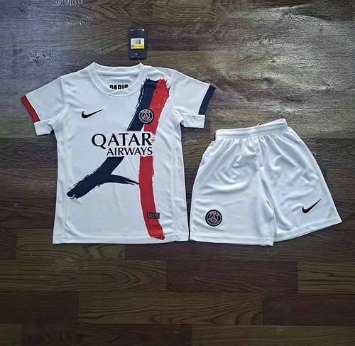 24/25 Paris Away Kids Soccer Jerseys