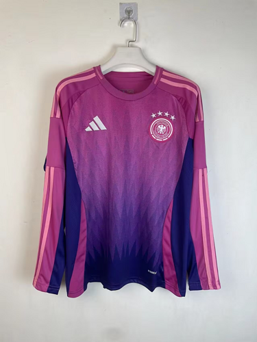 2024 Germany Away Long Sleeve Soccer Jerseys