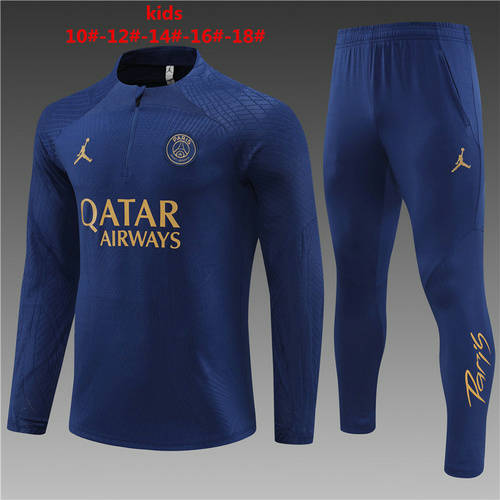 23/24 Paris Kids Player Long Sleeve Training Suit