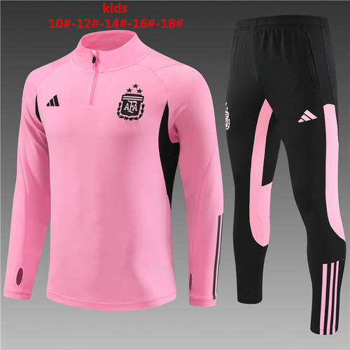 2023 Argentina Kids Long Sleeve Training Suit