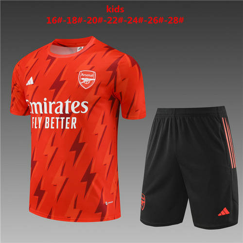 23/24 Arsenal Kids Training Soccer Jerseys Soccer Jerseys