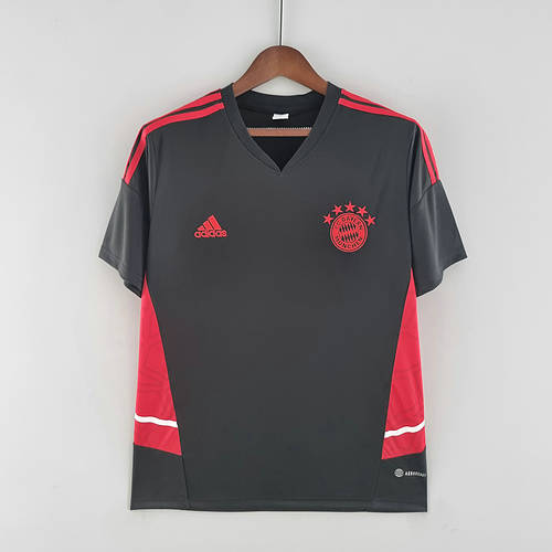 22/23 Bayern Black Training Soccer Jerseys