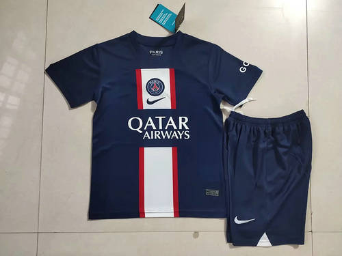 22/23 Paris Home Kids Soccer Jerseys