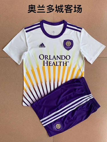 22/23 Orlando Home Kids Soccer Jerseys