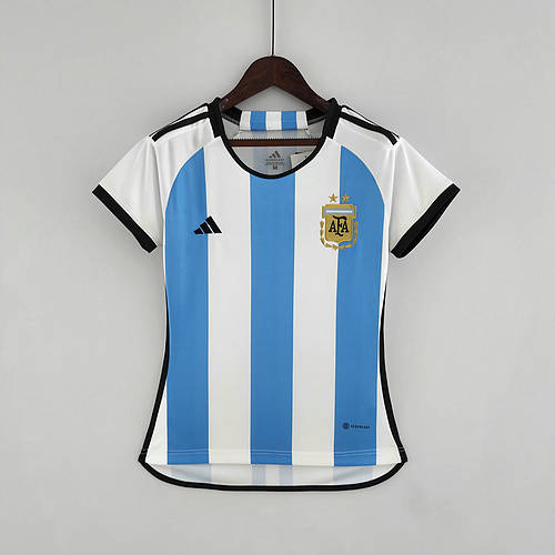 2022 Argentina Home Woman Soccer Jerseys