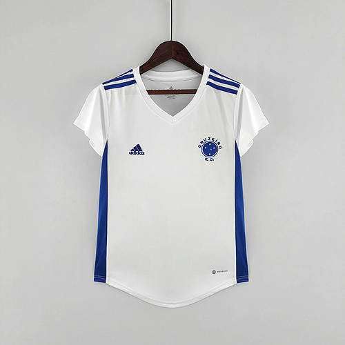 22/23 Cruzeiro Away Woman Soccer Jerseys