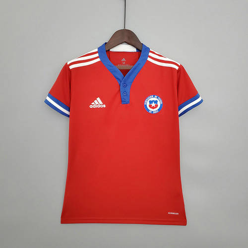 21/22 Chile Home Woman Soccer Jerseys