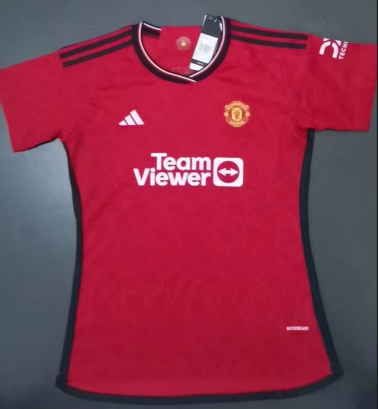 23/24 M-anchester U-nited Home Woman Soccer Jerseys