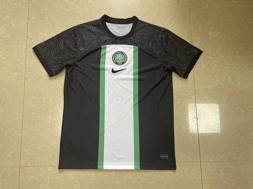 22/23 Nigeria Black Training Soccer Jerseys