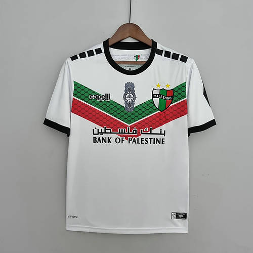 22/23 Palestine Third White Soccer Jerseys