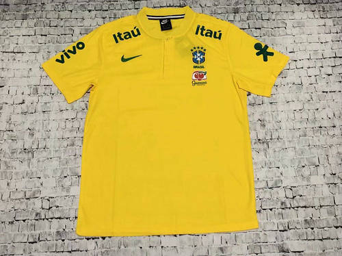 2022 Brazil Yellow Training Soccer Jerseys