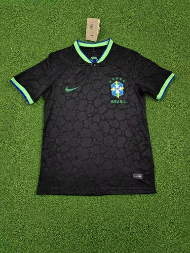 2022 Brazil Special Edition Black Soccer Jerseys