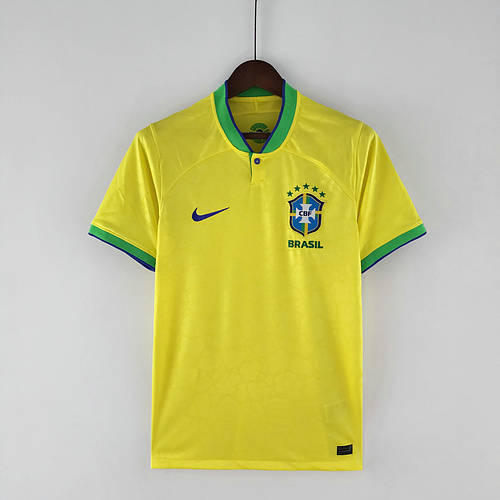 2022 Brazil Home Soccer Jerseys