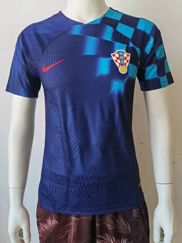 2022 Croatia Away Player Version Soccer Jerseys