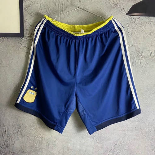 2014 Argentina Away Retro Shorts