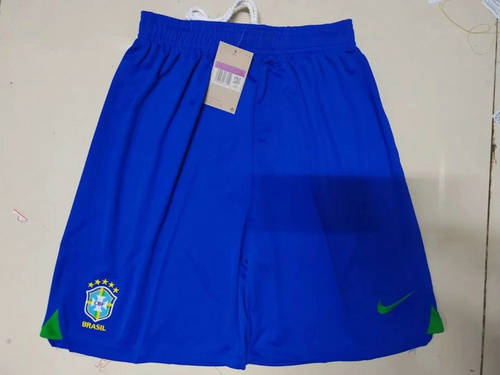 2022 Brazil Home Shorts