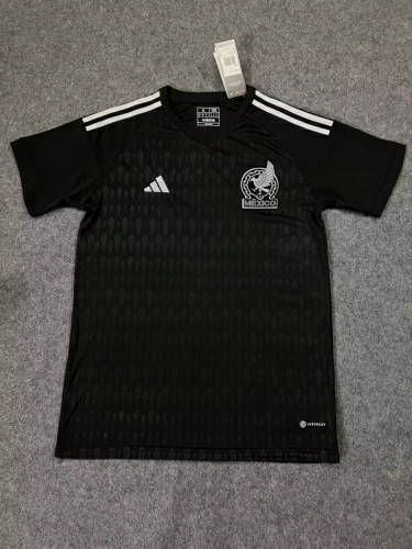 2022 Mexico Goalkeeper Black World Cup Soccer Jerseys