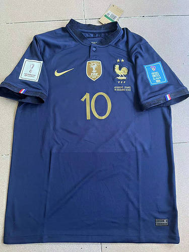 2022 France World Cup Final Soccer Jerseys