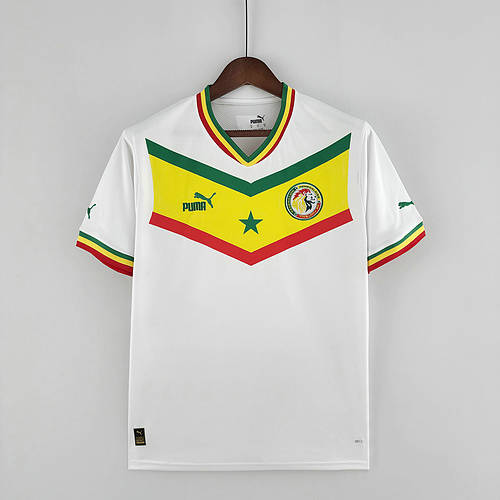 2022 Senegal Home World Cup Soccer Jerseys