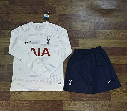 23/24 Tottenham Home Long Sleeve Soccer Jerseys