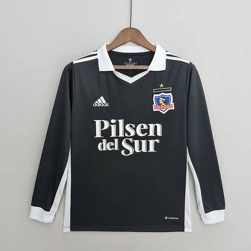 22/23 Colo Colo Away Long Sleeve Soccer Jerseys