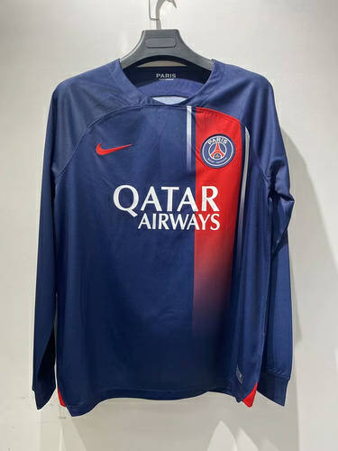 23/24 Paris Home Long Sleeve Soccer Jerseys