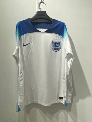 2022 England Home Long Sleeve Soccer Jerseys