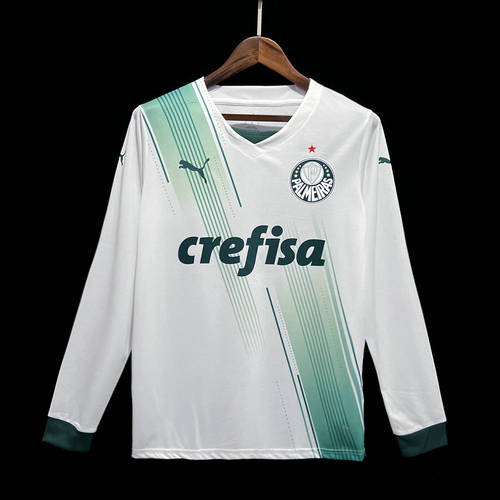 23/24 Palmeiras Away Long Sleeves Soccer Jerseys