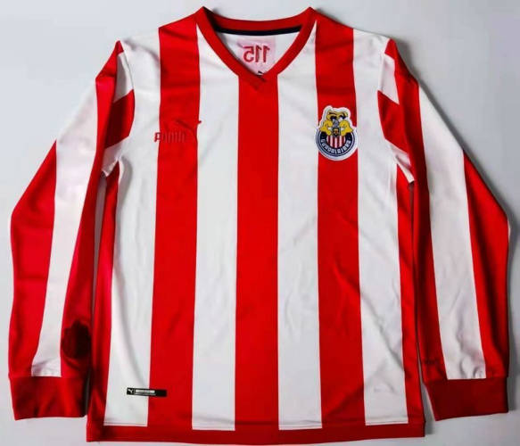 Chivas 115 Anniversary Clebration Long Sleeve Soccer Jerseys