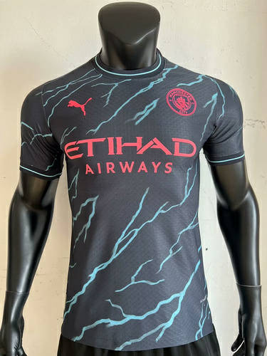 23/24 Manchester City Away Player Version Soccer Jerseys Soccer Jerseys