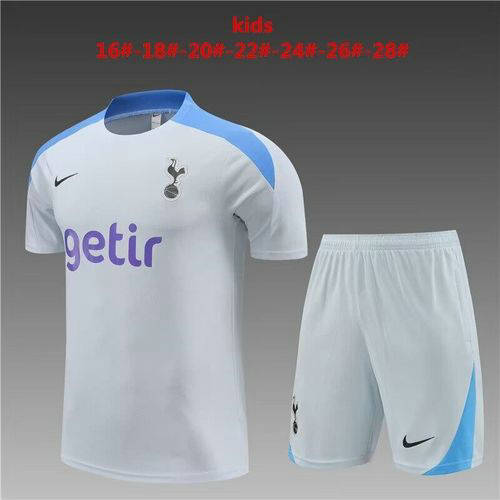 24/25 Tottenham Kids Training Soccer Jerseys