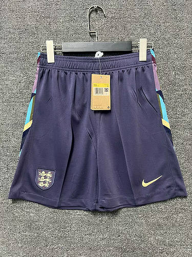 2024 England Away Soccer Shorts