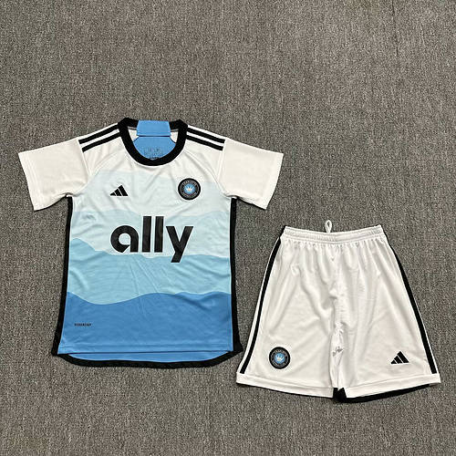 24/25 Charlotte Home Kids Soccer Jerseys