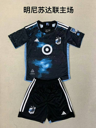 24/25 Minnesota Home Kids Soccer Jerseys