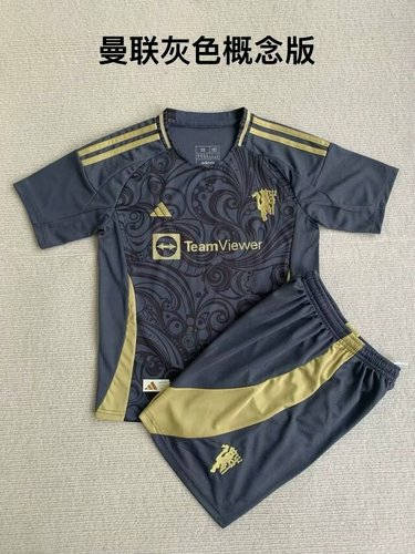 24/25 M-anchester U-nited Special Adults And Kids Soccer Jerseys