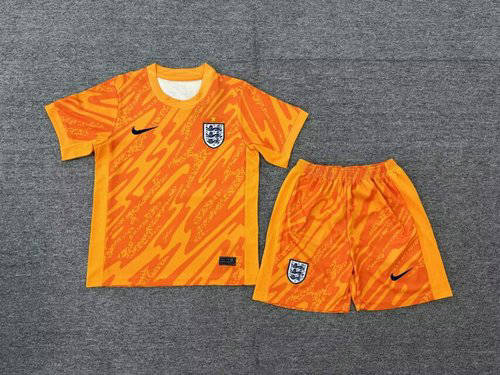 2024 England Goalkeeper Kids Soccer Jerseys