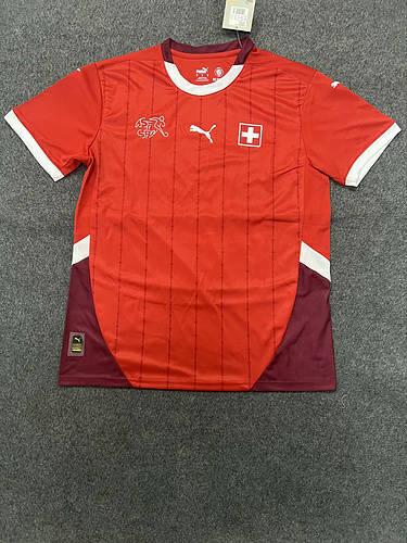 2024 Switzerland Home Soccer Jerseys