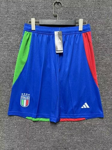 2024 Italy Home Soccer Shorts