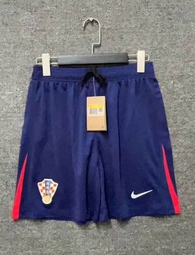 2024 Croatia Away Soccer Shorts