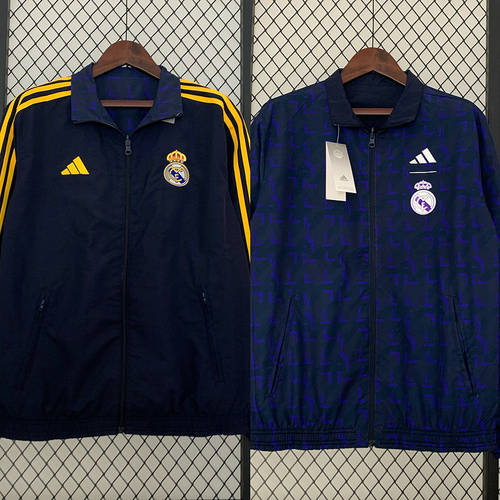 23/24 Real Madrid Both Windbreaker Jackets