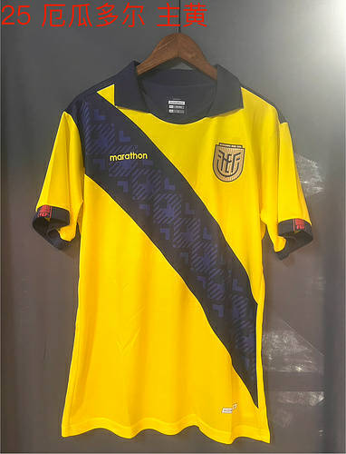 2024 Ecuador Home Soccer Jerseys