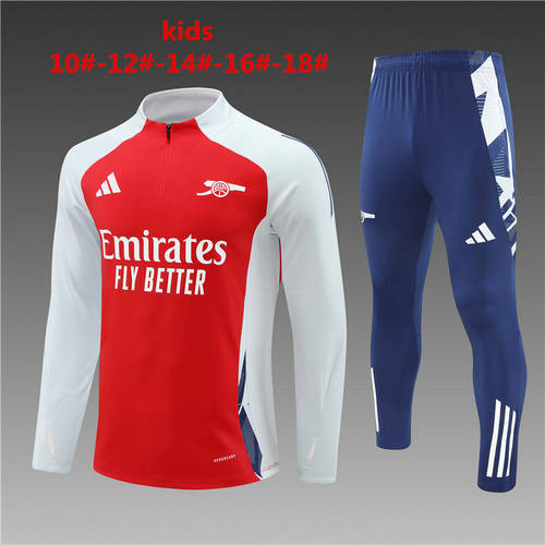 24/25 Arsenal Kids Long Sleeve Training Suit