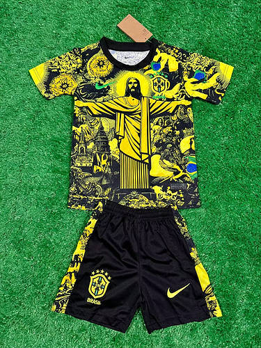 2024 Brazil Special Kids Soccer Jerseys