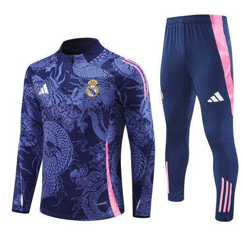 24/25 Real Madrid Long Sleeve Training Suit